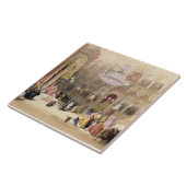 Griekse kerk van de Heilige Sepulcher, Jeruzalem,  Tegeltje (Zijkant)