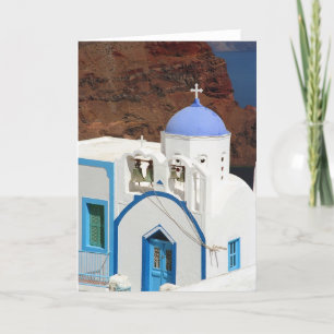 Griekse kerkkaart kaart