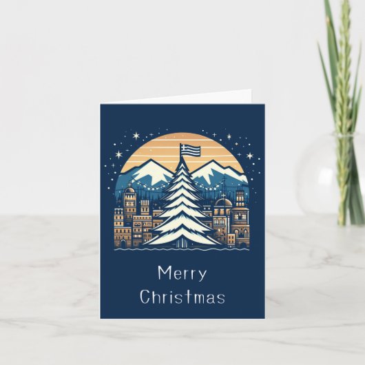 Griekse kerst kaart (Voorkant)