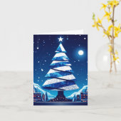 Griekse kerst kaart (Gele Bloem)