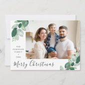 griekse kerstfeestdag met foto ' s met spanje feestdagenkaart (Voorkant)