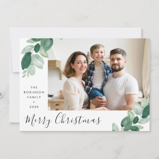 griekse kerstfeestdag met foto ' s met spanje feestdagenkaart (Voorkant)