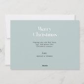 griekse kerstfeestdag met foto ' s met spanje feestdagenkaart (Achterkant)