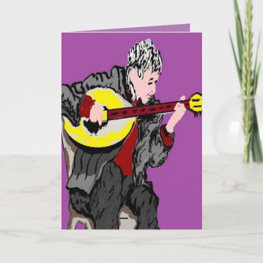 Griekse kerstkaart / Gefeliciteerd met je verjaard Kaart (Voorkant)