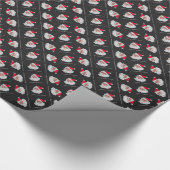 Griekse kerstman #2 cadeaupapier (Hoek)