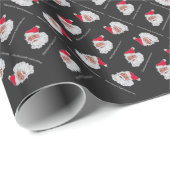 Griekse kerstman #2 cadeaupapier (Rol Hoek)