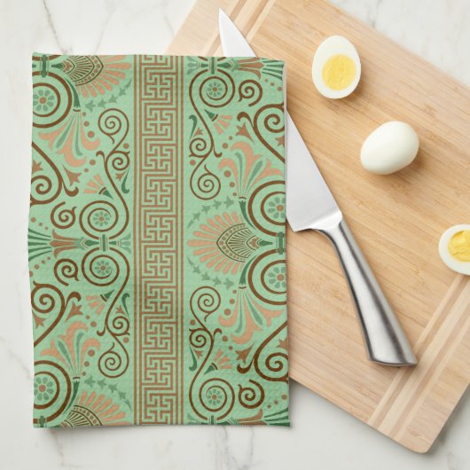 Griekse keukenhanddoek (Quarter Fold)