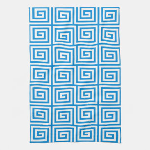 Griekse Key Pattern Keukenhanddoeken
