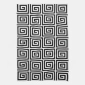 Griekse Key Pattern Keukenhanddoeken (Verticaal)