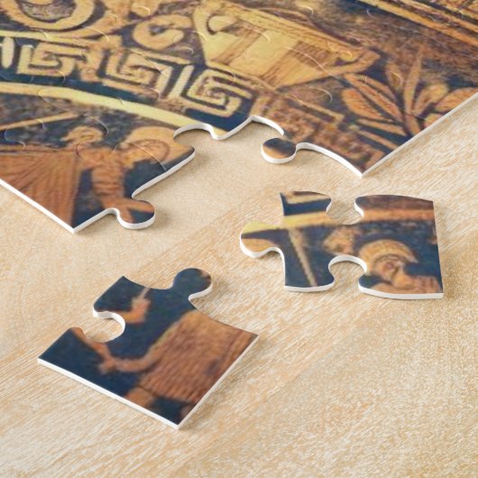 Griekse krijger legpuzzel (Zijkant)