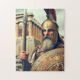 Griekse krijger legpuzzel