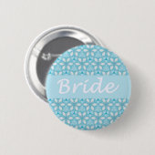 griekse kunstbloemen ronde button 5,7 cm (Voorkant /achterkant)