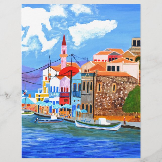 Griekse kust (Voorkant)