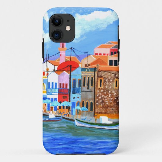 Griekse kust Case-Mate iPhone case (Achterkant)
