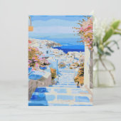 Griekse kust kaart (Staand voorkant)