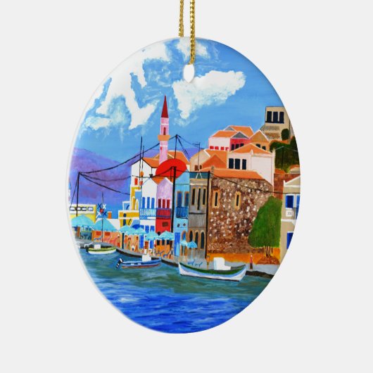 Griekse kust keramisch ornament (Rechts)