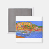 Griekse kust magneet (Voorkant / Achterkant)