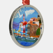 Griekse kust metalen ornament (Rechts)