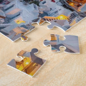 Griekse kust Puzzle Legpuzzel (Zijkant)