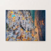 Griekse kust Puzzle Legpuzzel (Horizontaal)