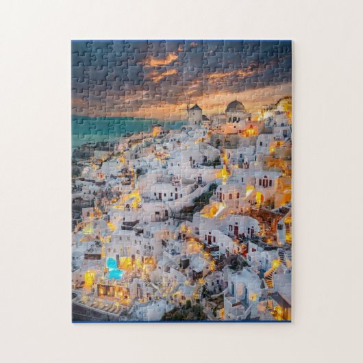 Griekse kust Puzzle Legpuzzel (Verticaal)