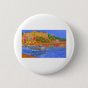 Griekse kust ronde button 5,7 cm