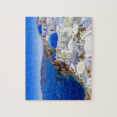 Griekse kustpuzzel legpuzzel (Verticaal)