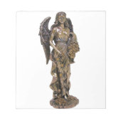 GRIEKSE LADY FORTUNA STATUE NOTITIEBLOK (Voorkant)