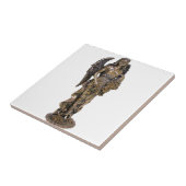 GRIEKSE LADY FORTUNA STATUE TEGELTJE (Zijkant)