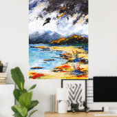 Griekse Landschappen Poster (Thuiskantoor)