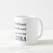 Griekse leden Gezegden Griekenland Funny Quotes De Koffiemok (Voorkant rechts)