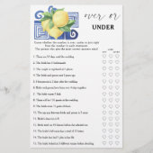 Griekse leemten - Over of onder vrijgezellenfeest (Voorkant)