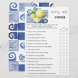 Griekse leemten - Over of onder vrijgezellenfeest