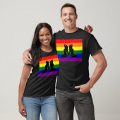 Griekse lesbische pride t-shirt (Unisex)
