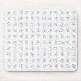 Griekse letters Mousepad Muismat