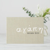 Griekse liefde (Staand voorkant)