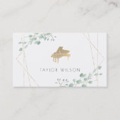 griekse lijst pianist visitekaartje (Voorkant)