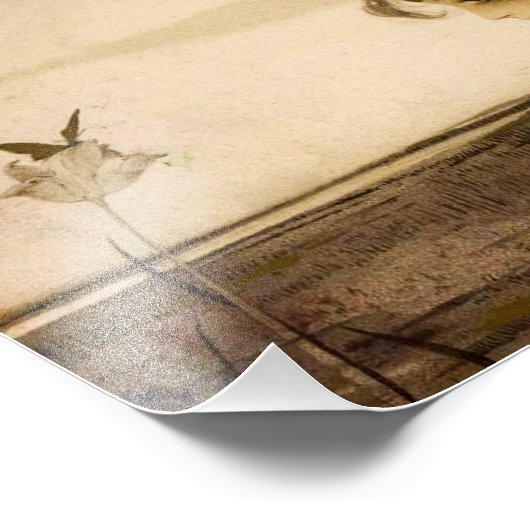  Griekse Maagd Print Foto Afdruk (Hoek)