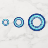 Griekse mander - Griekse sleutel - Grieks blauw pa Confetti (Voorkanten)