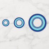 Griekse mander - Griekse sleutel - Grieks blauw pa Confetti (Achterkanten)