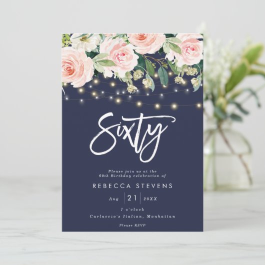 griekse marine - 60e verjaardag kaart (Staand voorkant)