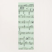 Griekse maskers voor groene muziek en bioscoop yogamat (Achterkant)