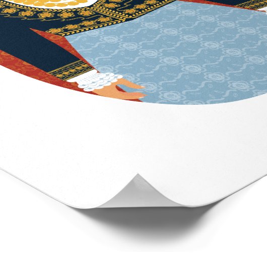 Griekse Matryoshka Poster (Hoek)