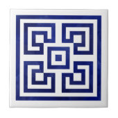Griekse Meander - Griekse sleutel Tegeltje (Voorkant)
