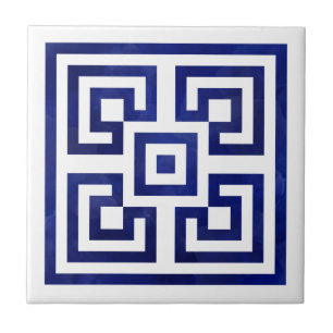 Griekse Meander - Griekse sleutel Tegeltje