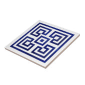 Griekse Meander - Griekse sleutel Tegeltje (Zijkant)