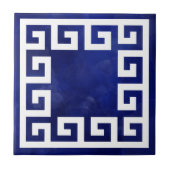 Griekse Meander - Griekse sleutel Tegeltje (Voorkant)