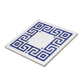 Griekse Meander - Griekse sleutel Tegeltje (Zijkant)