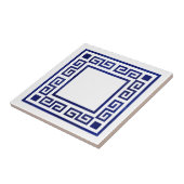 Griekse Meander - Griekse sleutel Tegeltje (Zijkant)