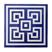 Griekse Meander - Griekse sleutel Tegeltje (Voorkant)